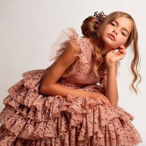 NWT Joyfolie Anouk Petticoat Dress Sz 6 Girl